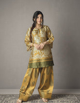 Lustrous Silk | Farshi-Shalwar (Stitched 2 Pcs)