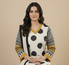 Polka Dot | Farshi-Shalwar (Stitched 3 Pcs)