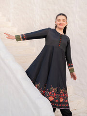 Noir Petale (Stitched 2 Pcs)