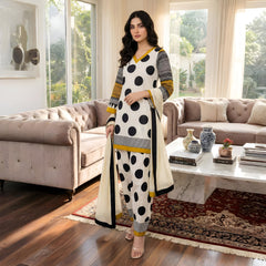 Polka Dot | Farshi-Shalwar (Stitched 3 Pcs)
