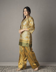 Lustrous Silk | Farshi-Shalwar (Stitched 2 Pcs)