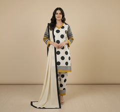 Polka Dot | Farshi-Shalwar (Stitched 3 Pcs)