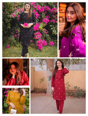 Floral Delight (Stitched 2 Pcs)